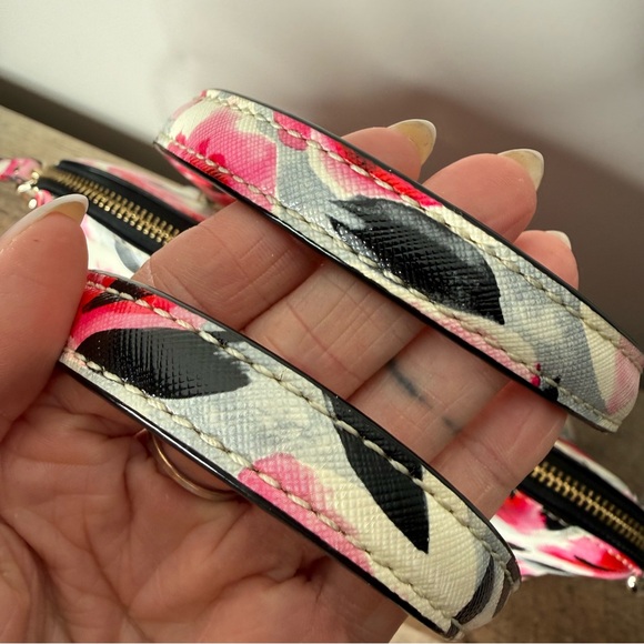 KATE SPADE New York Cedar Street Rose Maise Satchel Floral Crossbody Bag Flowers - Picture 7 of 16